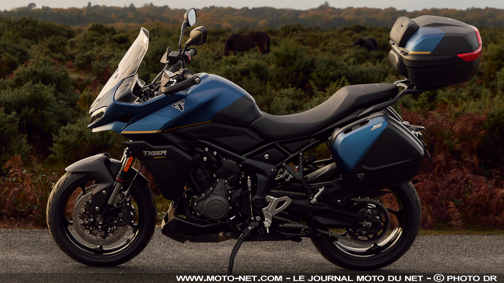 Équipement en hausse et tarif réduit pour la Tiger Sport 800 Tour