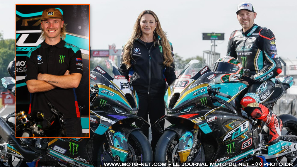 La nouvelle star du TT Davey Todd fait équipe avec Peter Hickman !