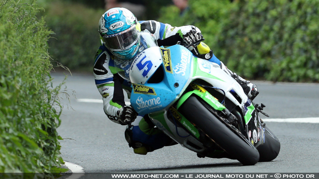 Harrison et Dunlop au top sur les "petites" motos du Tourist Trophy 2018