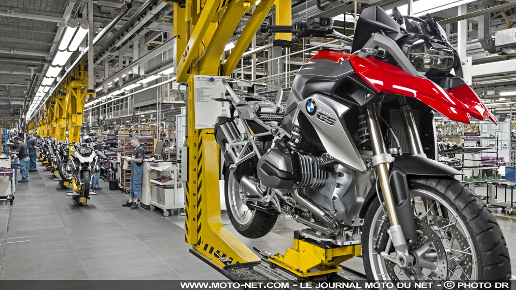 BMW bat son record de ventes de motos dans le monde