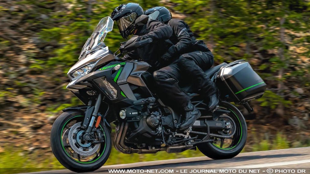 Kawasaki dévoile sa Versys 1100, plus musclée et plus douce