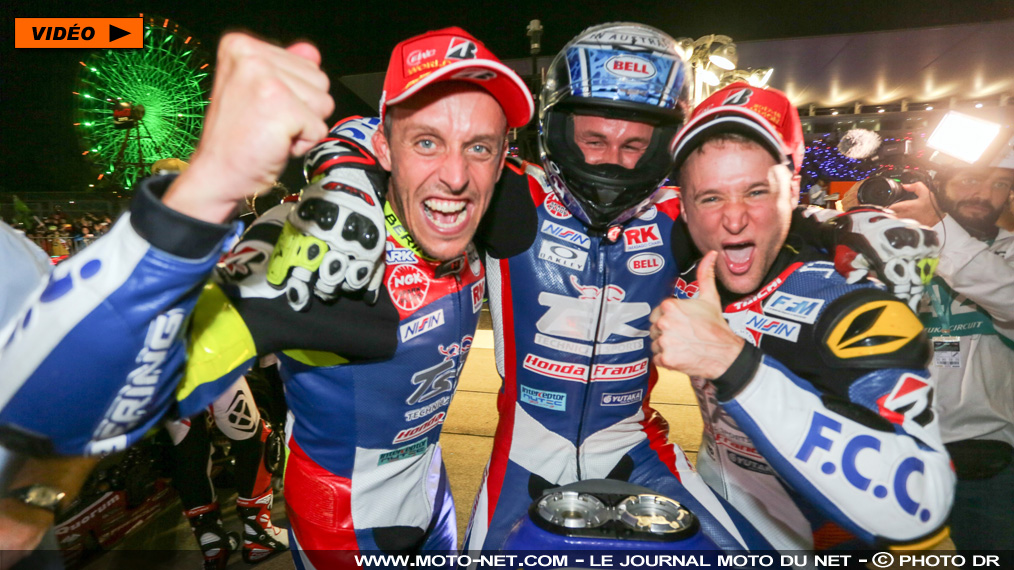 [Vidéo moto] Retour sur le sacre du FCC TSR Honda France en Endurance