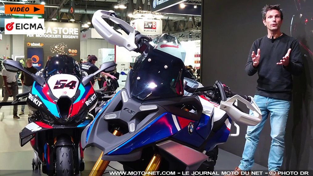 Découverte des nouveautés BMW 2025 à l'EICMA de Milan