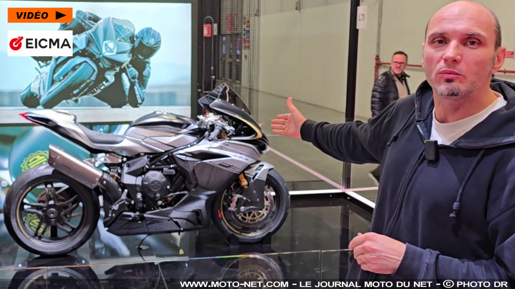 Découverte des nouveautés MV Agusta 2025 à l'EICMA de Milan