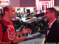 Illustation de : Les nouveautés moto Honda 2026 à l'EICMA de Milan en vidéo