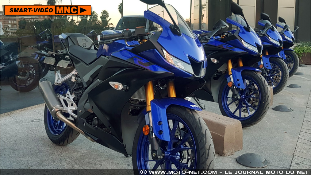 [Smart-Vidéo] Moto-Net.Com découvre la Yamaha YZF-R125 2019