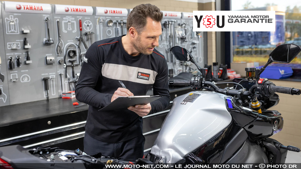 Yamaha porte à cinq ans sa garantie moto et scooter