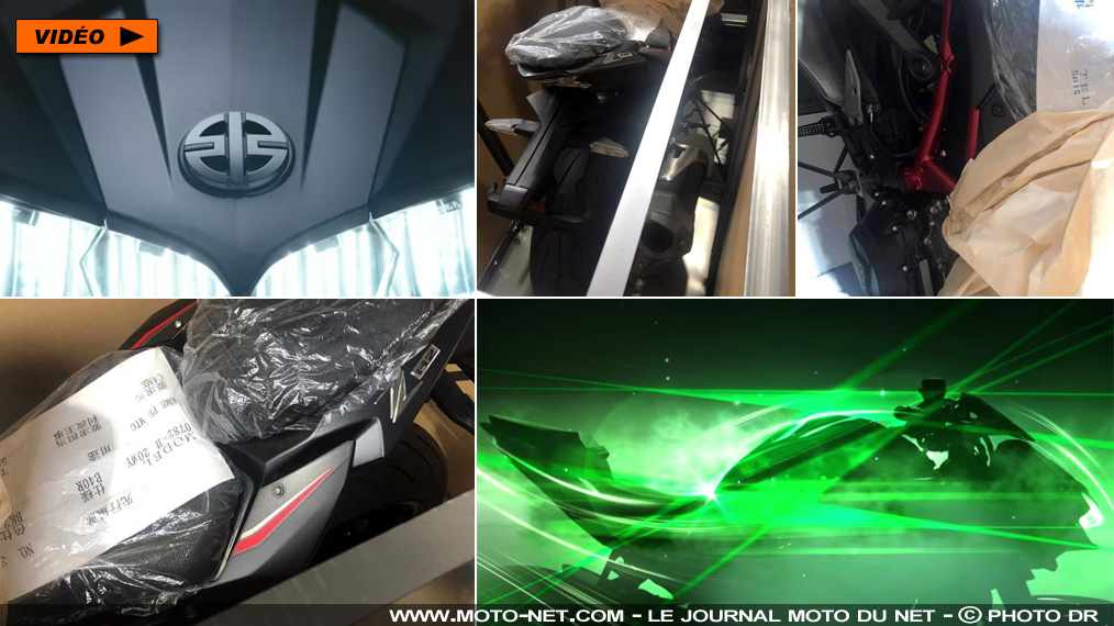Kawasaki Z H2 : nouveaux teasers vidéo et premières photos volées
