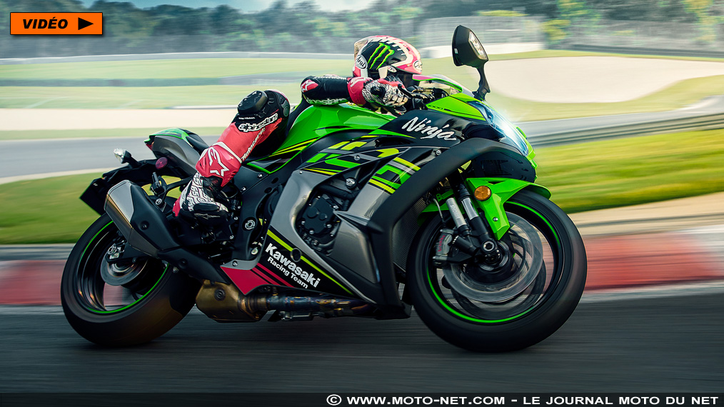 Première vidéo de la nouvelle Kawasaki Ninja ZX-10R 2019